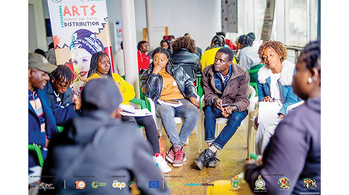 Capacity-building training for performing artistes