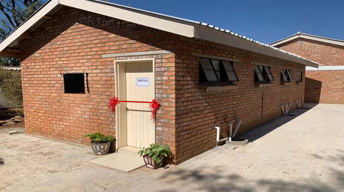 Modi donates toilet block to school