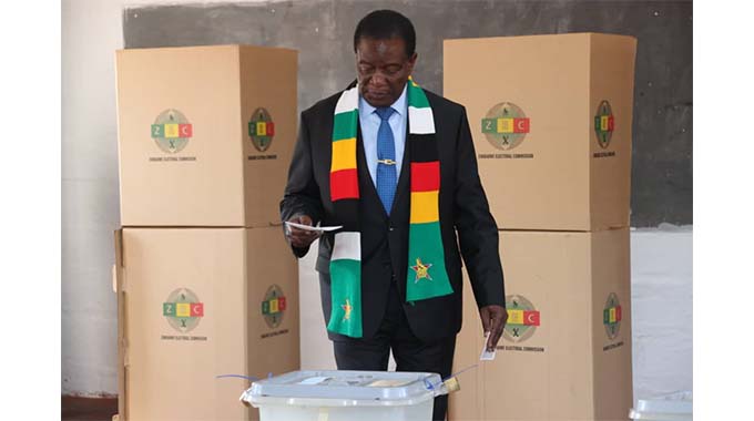 First Family Cast their Votes
