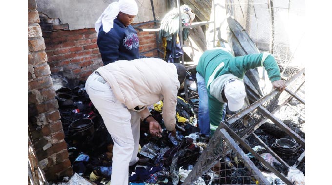 WATCH: Bulawayo’s ‘Little Musina’ burns