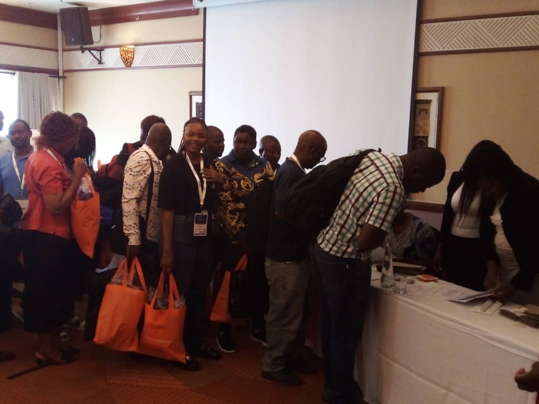 Delegates arrive for the Chartered Governance and Accountancy annual Indaba