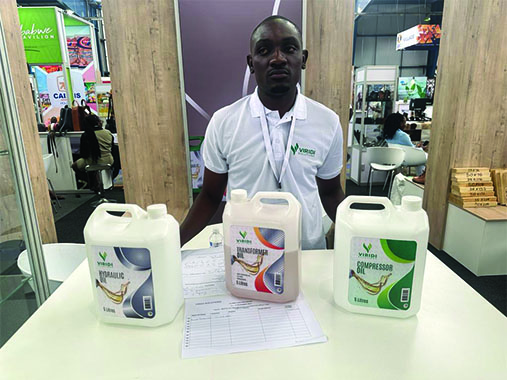 WATCH: Young entrepreneur develops vegetable substitute for transformer oil