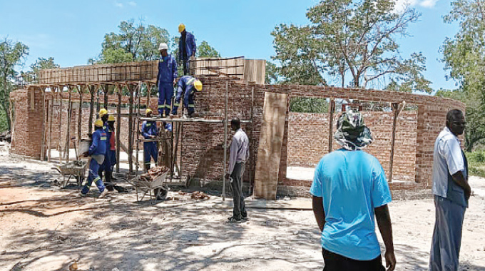 Hwange National Park one-stop access pavilion takes shape