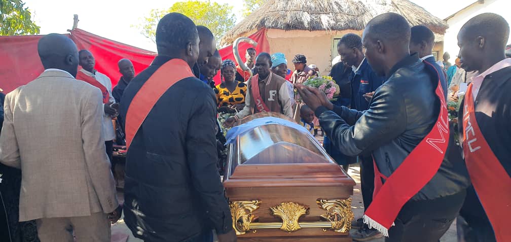 Peter Nemapare buried