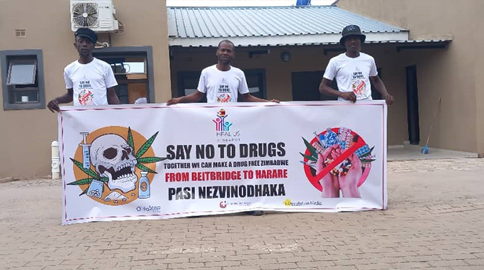 Trio embarks on 600km walkathon to raise awareness over drugs abuse