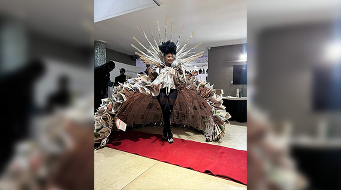 Newspaper-themed dresses, cake steal the show at Herald Fashion Extravaganza