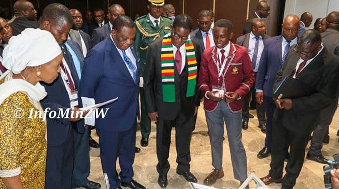 Watch: Zimbabwe’s Young Innovators showcase robotics solutions at 13th International Research Symposium