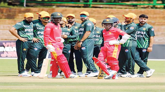 Pakistan stun Chevrons, level series