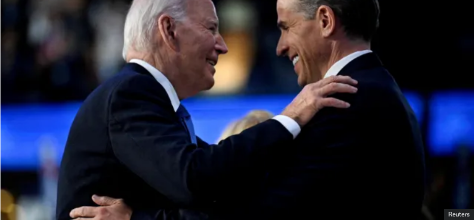 US President Biden gives son Hunter ‘full and unconditional’ pardon