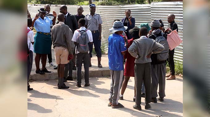 Minister Moyo commissions classroom block